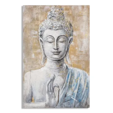 OBRAZ NA PŁÓTNIE BUDDHA LIGHT -B- 80x3x120 cm